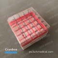 5x5 25 colocan estantes de almacenamiento Cryobox